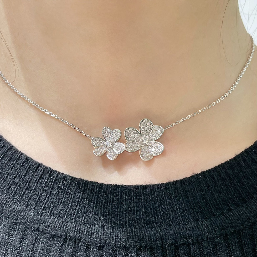 梵克V-26雙花項鍊