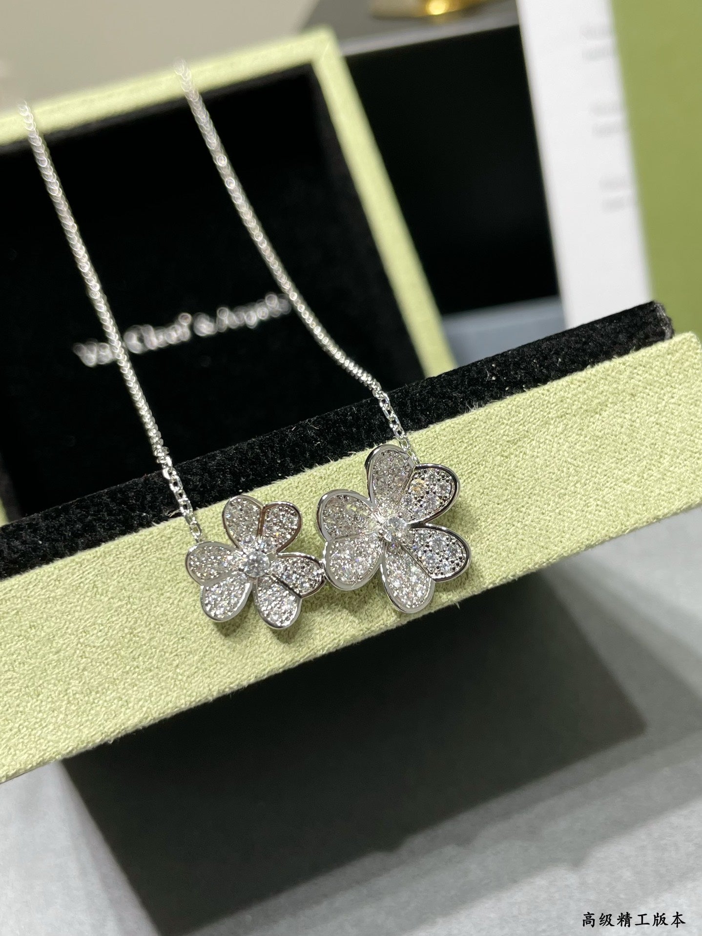 梵克V-26雙花項鍊