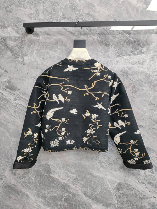 小香家-花鳥刺繡外套
