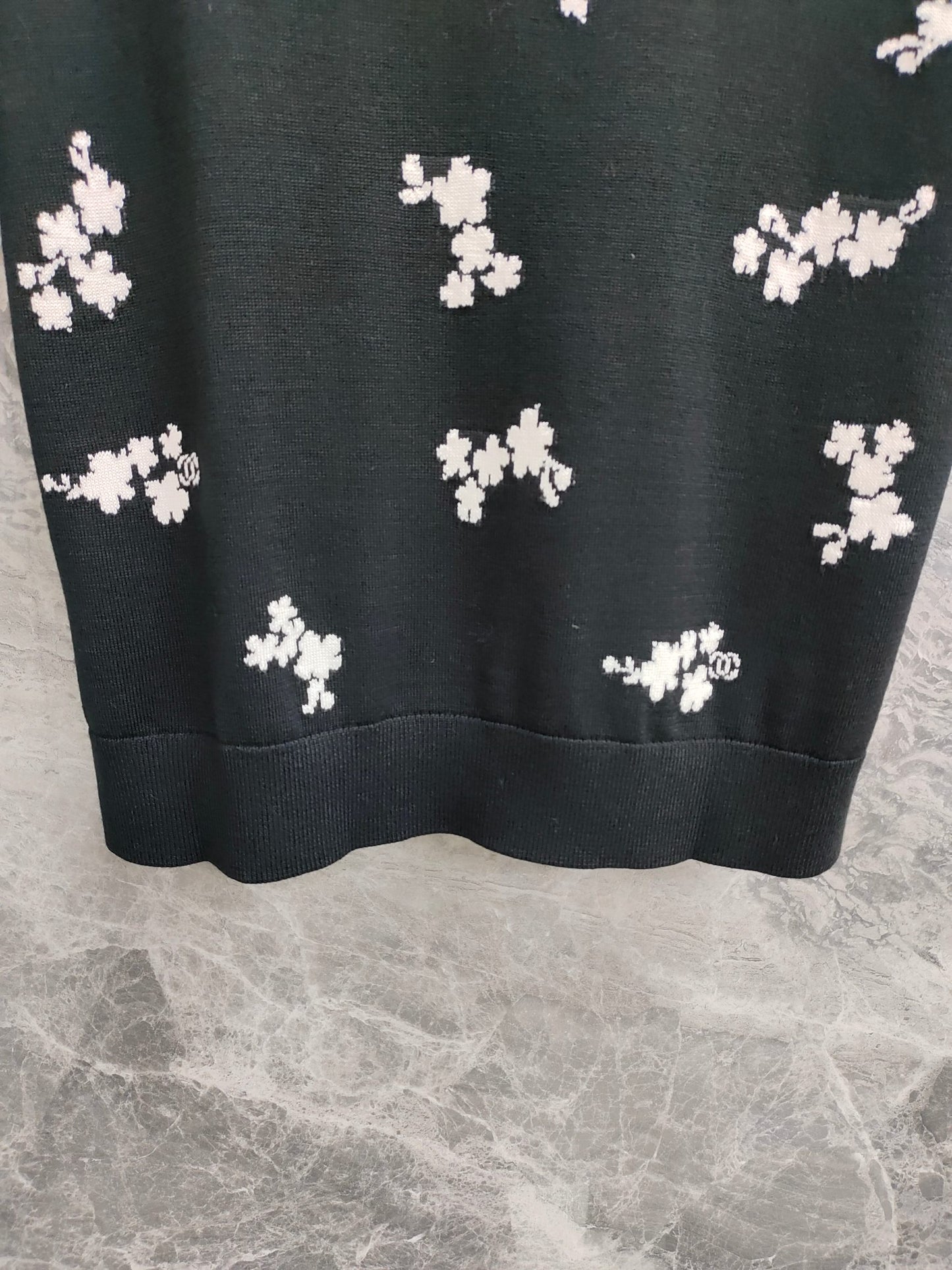 小香家-短袖緹花POLO上衣
