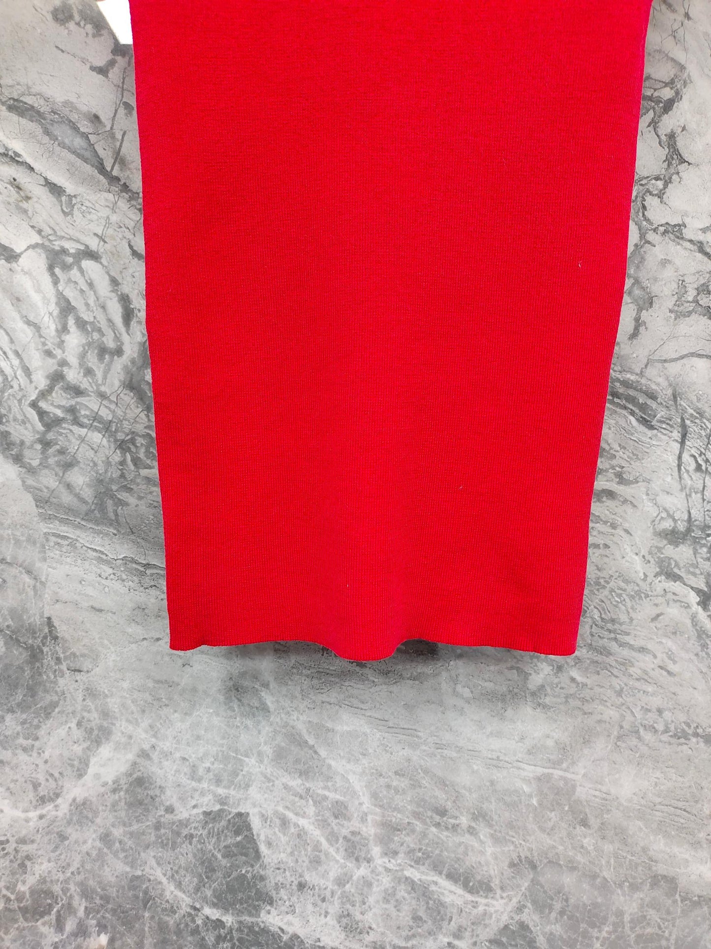 羅L家-𝟐6新品高領背心無袖上衣 紅色