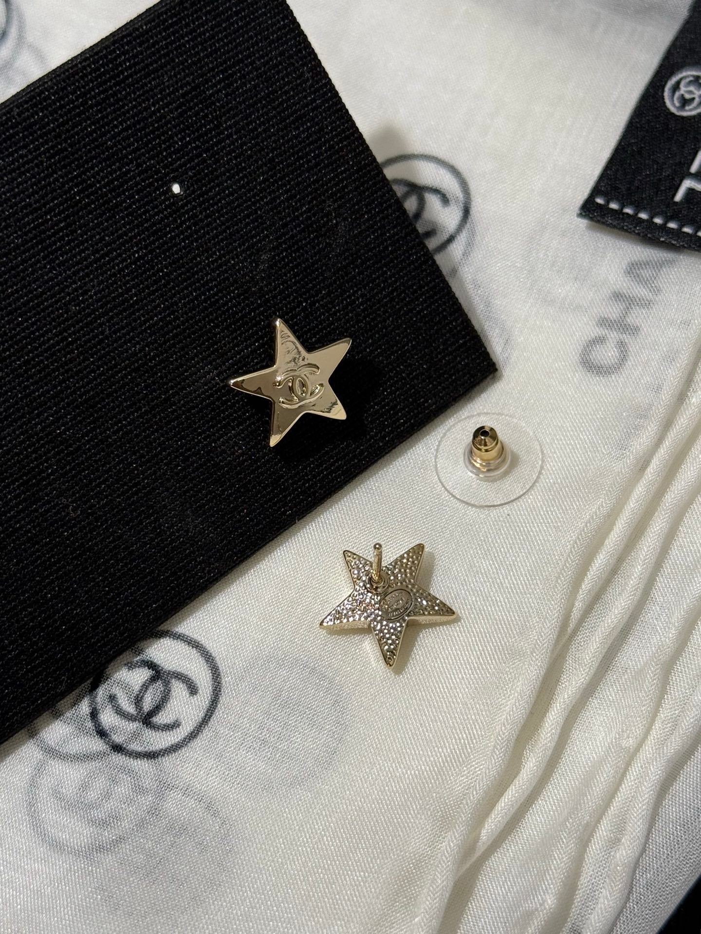 小香家-26金色星星耳環