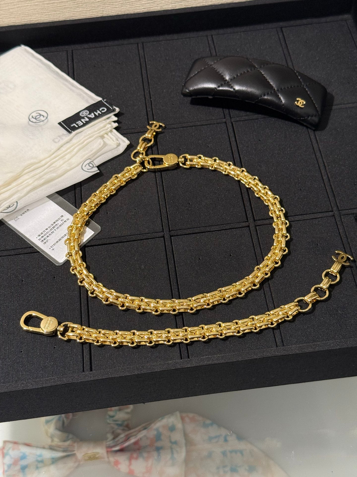 小香家-26金屬編織短項鍊
