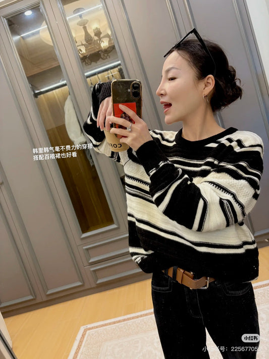 小香家-26幾何毛衣