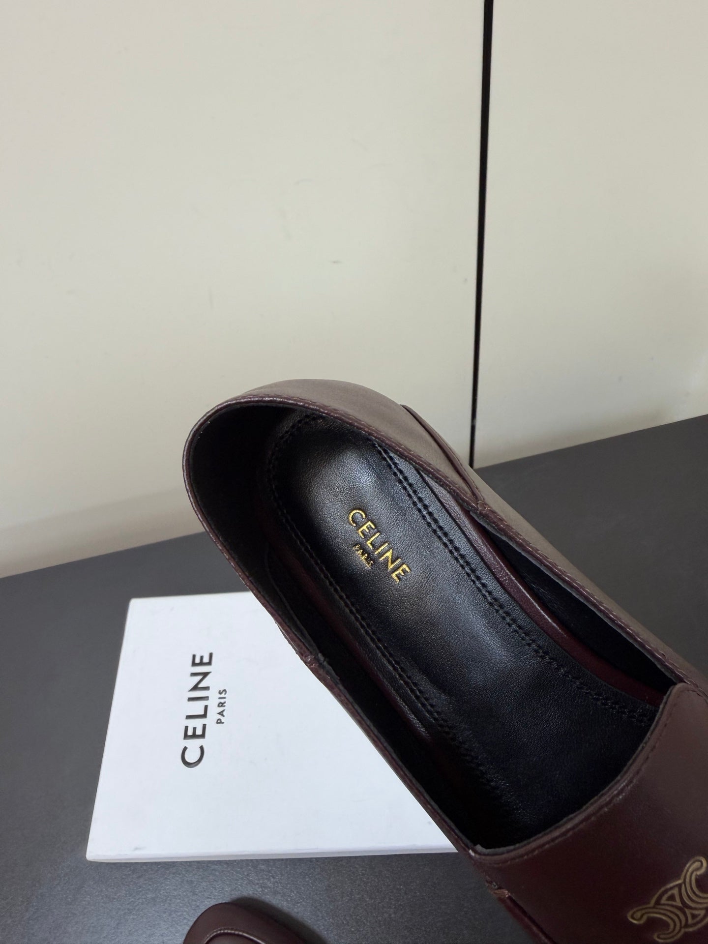 賽C家-26小羊皮樂福鞋 深棕