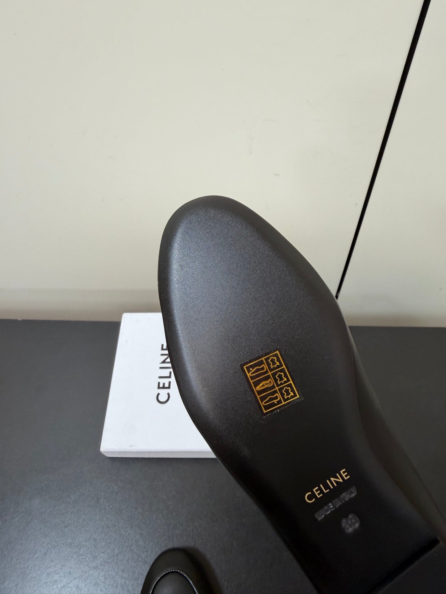 賽C家-26小羊皮樂福鞋 黑色