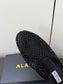 Ala-260707編織鑽網拖 黑色
