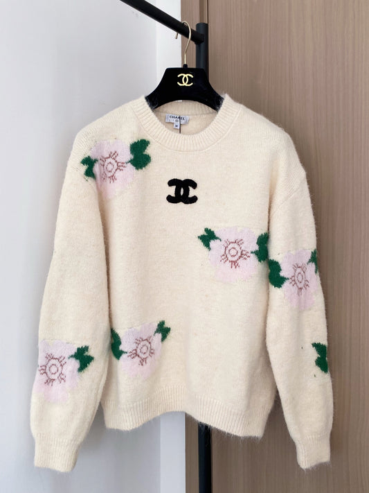 小香家-太陽刺繡毛衣