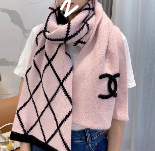 小香家-秋冬超軟糯圍巾 30cm×180cm 54%山羊絨31%綿羊毛15%桑蠶絲