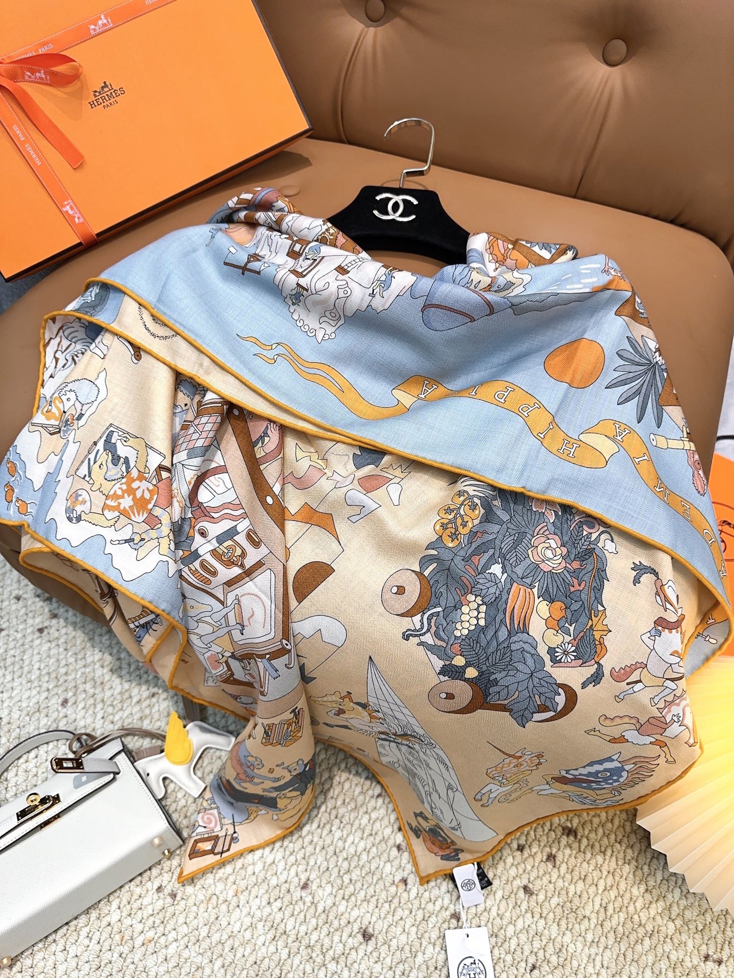 小愛款-雙面同色絲毛方巾 140x 140