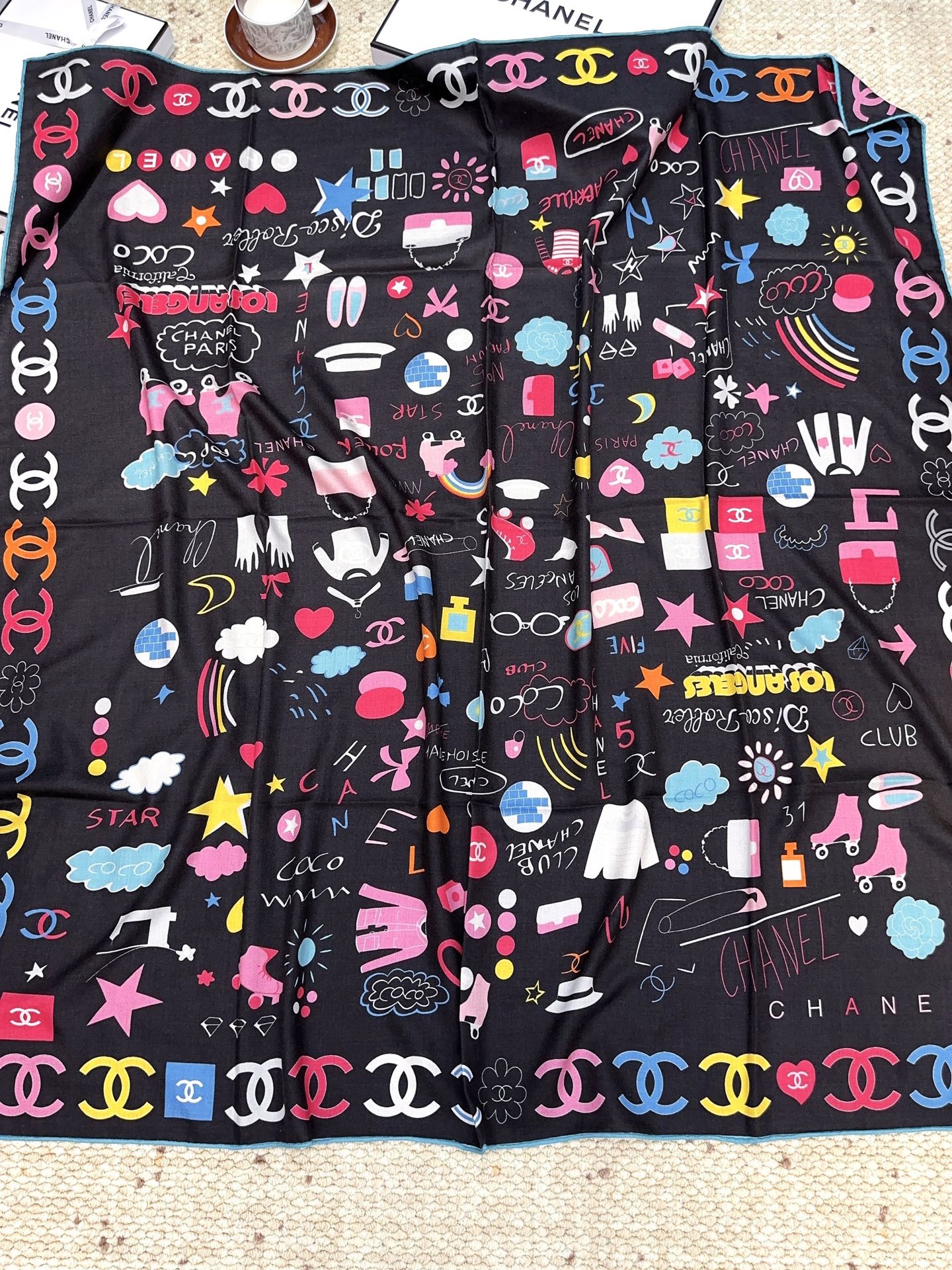 小香家-絲絨大方巾 140*140cm
