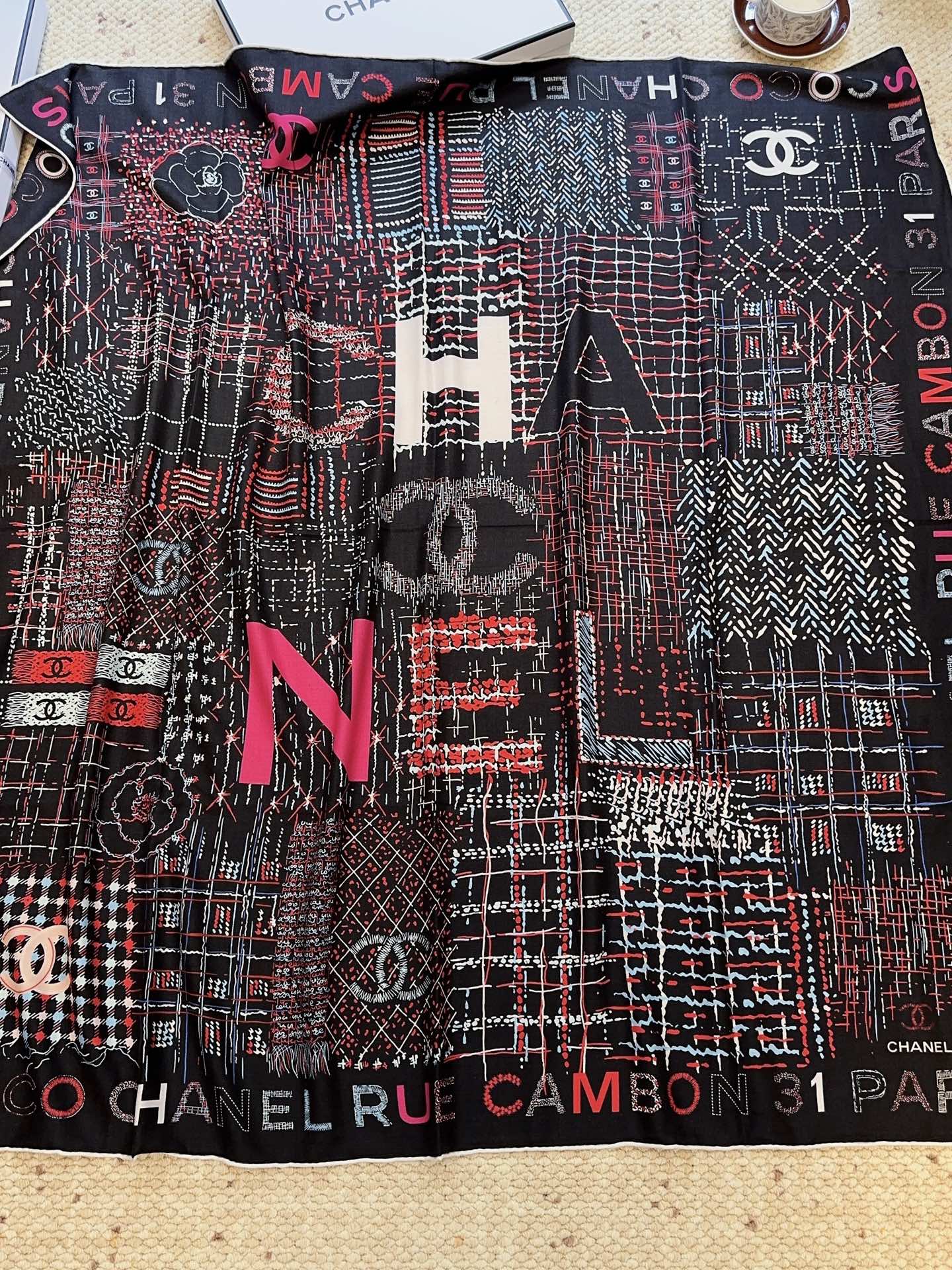 小香家-絲絨大方巾 140*140cm