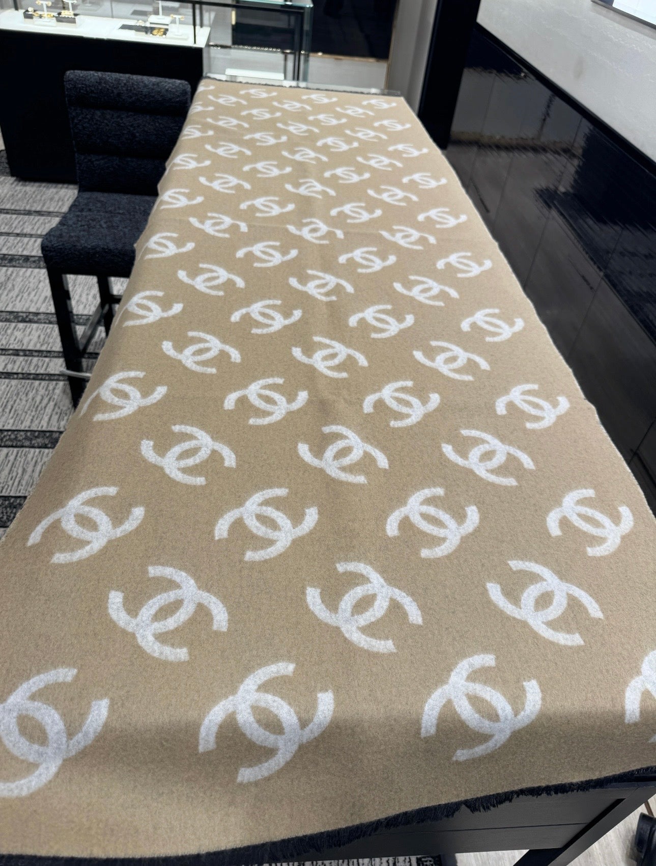 小香家-雙面羊絨 70*200cm 圍巾披肩