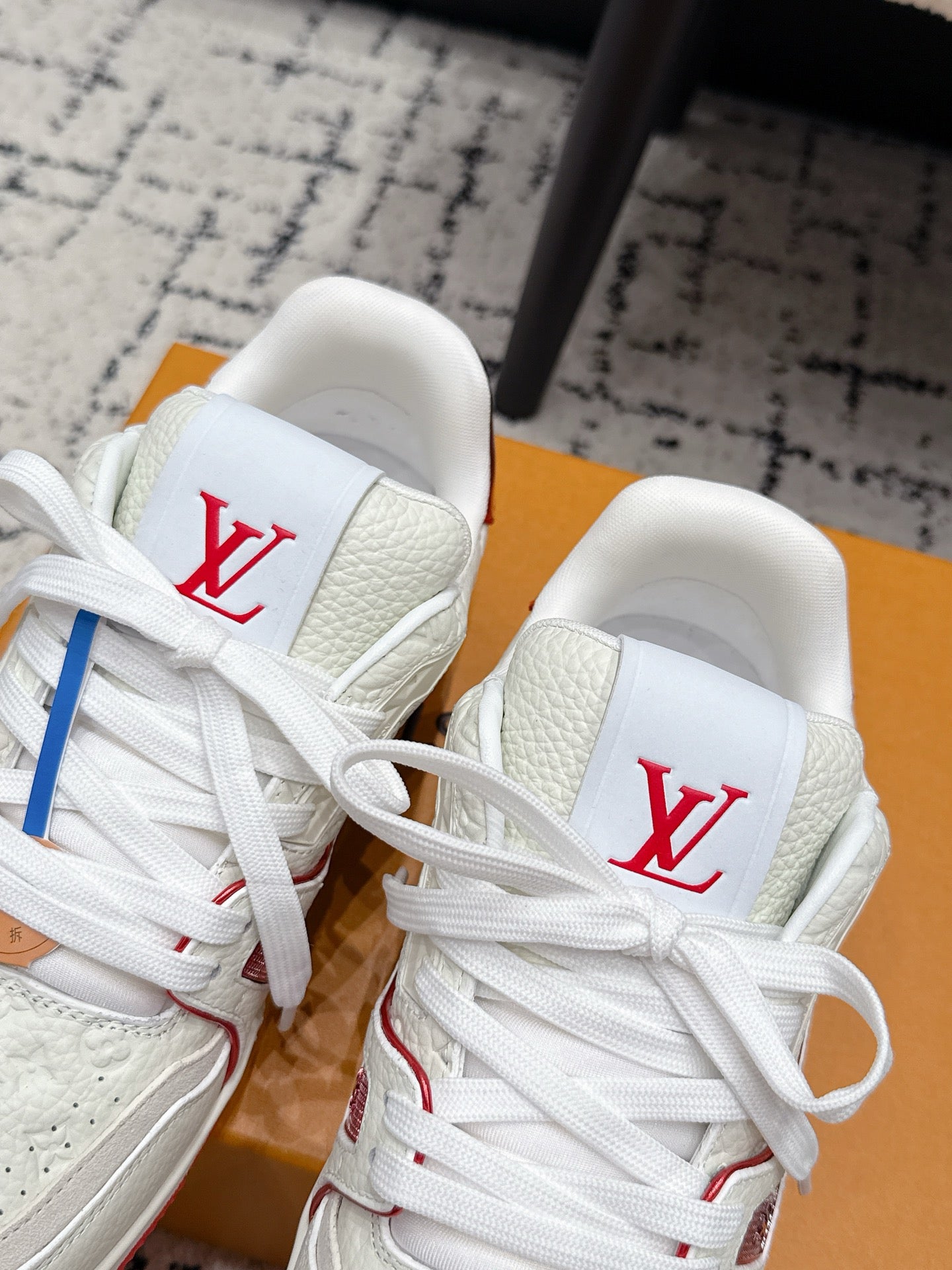 路L家-Trainer 26休閒運動鞋滑板鞋 紅色