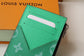 路L家-M30999 Coin卡夾-拉鍊卡夾 綠色
