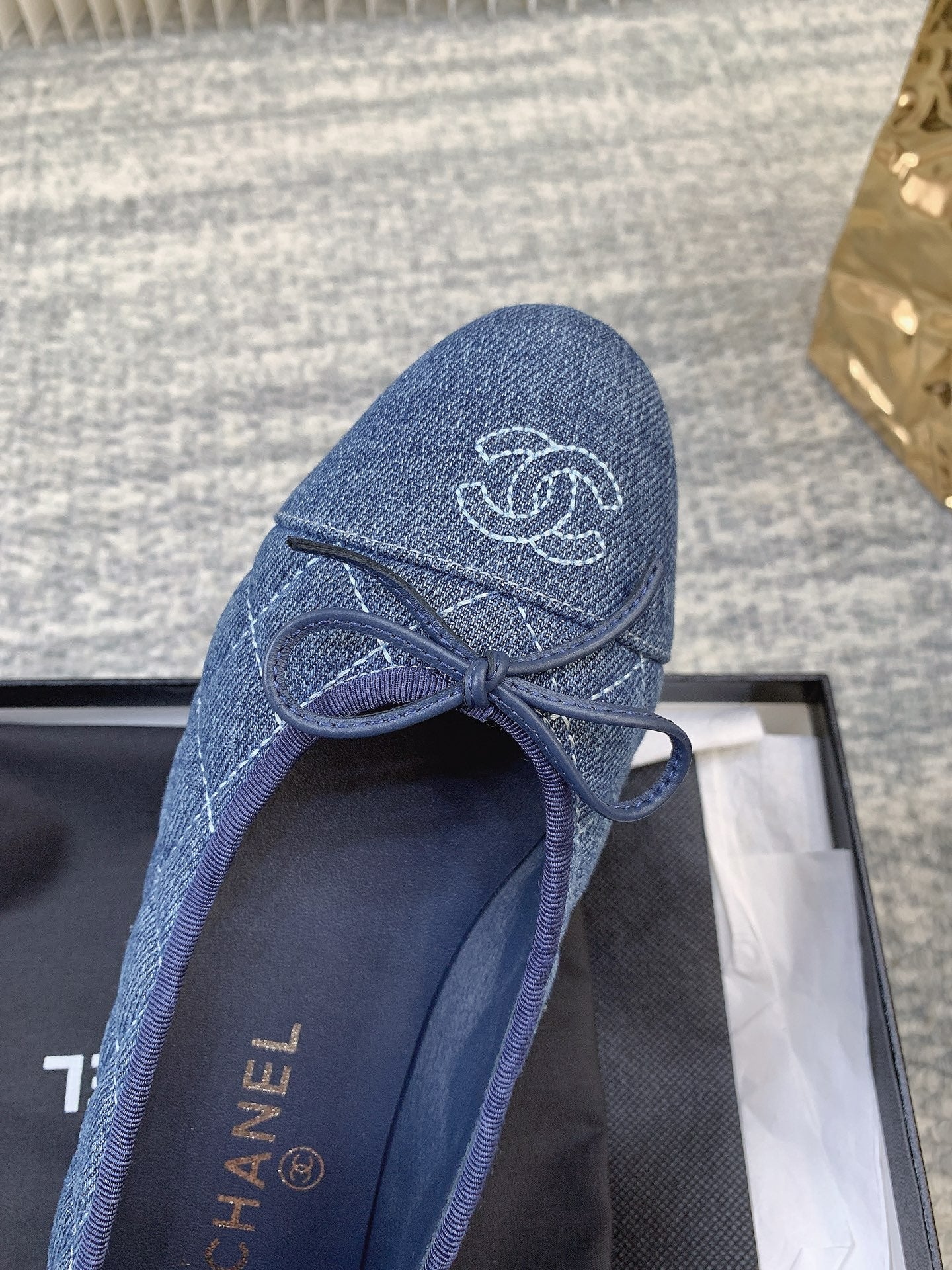 小香家-單寧瑪莉珍鞋 平底