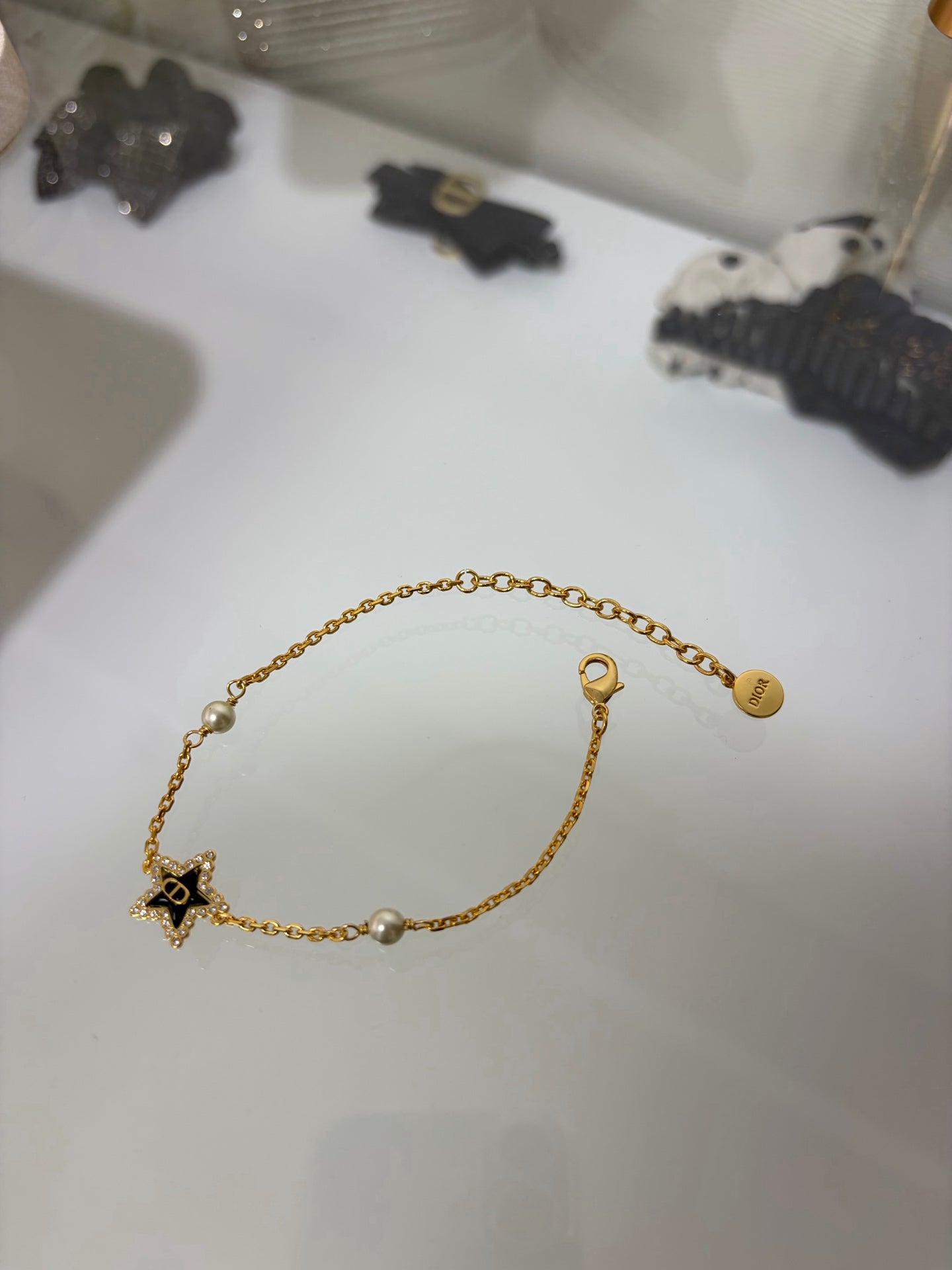 迪D家-26藏藍色星星手鍊