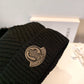 Moncler-2025秋冬新款 毛球毛帽-黑色