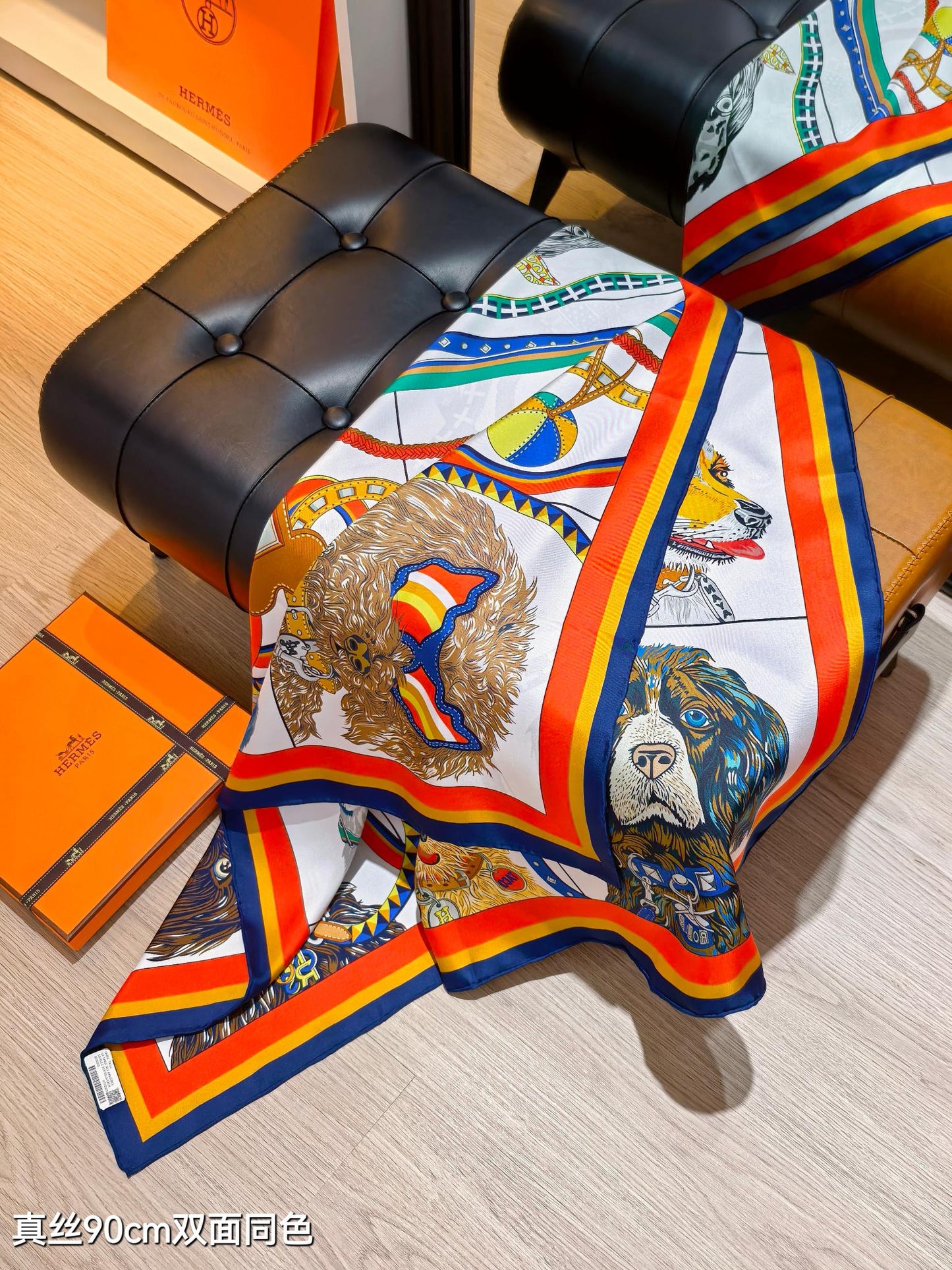 小愛款-18姆米雙面 90x90cm 斜紋真絲