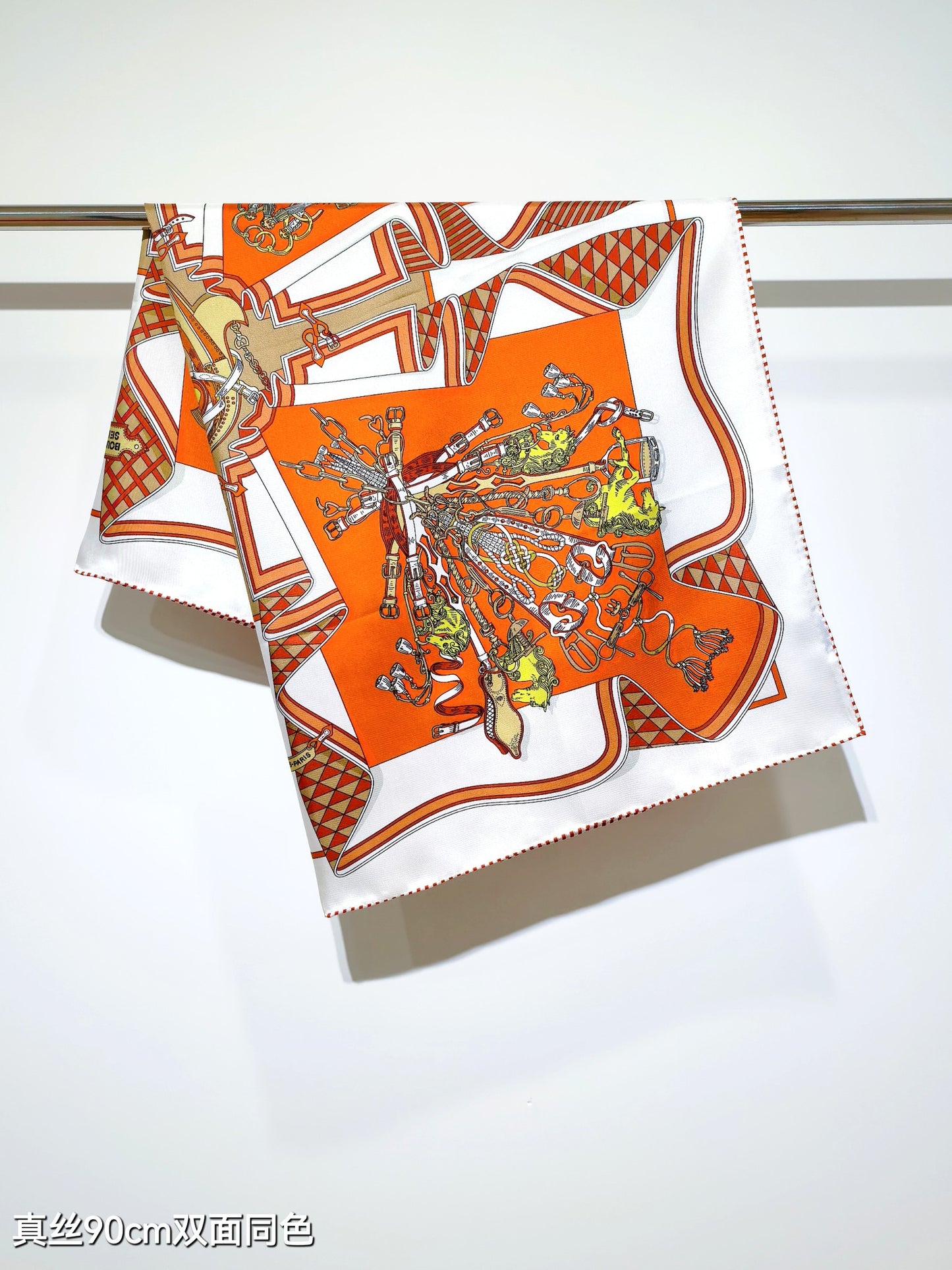 小愛款-18姆米雙面 90x90cm 斜紋真絲