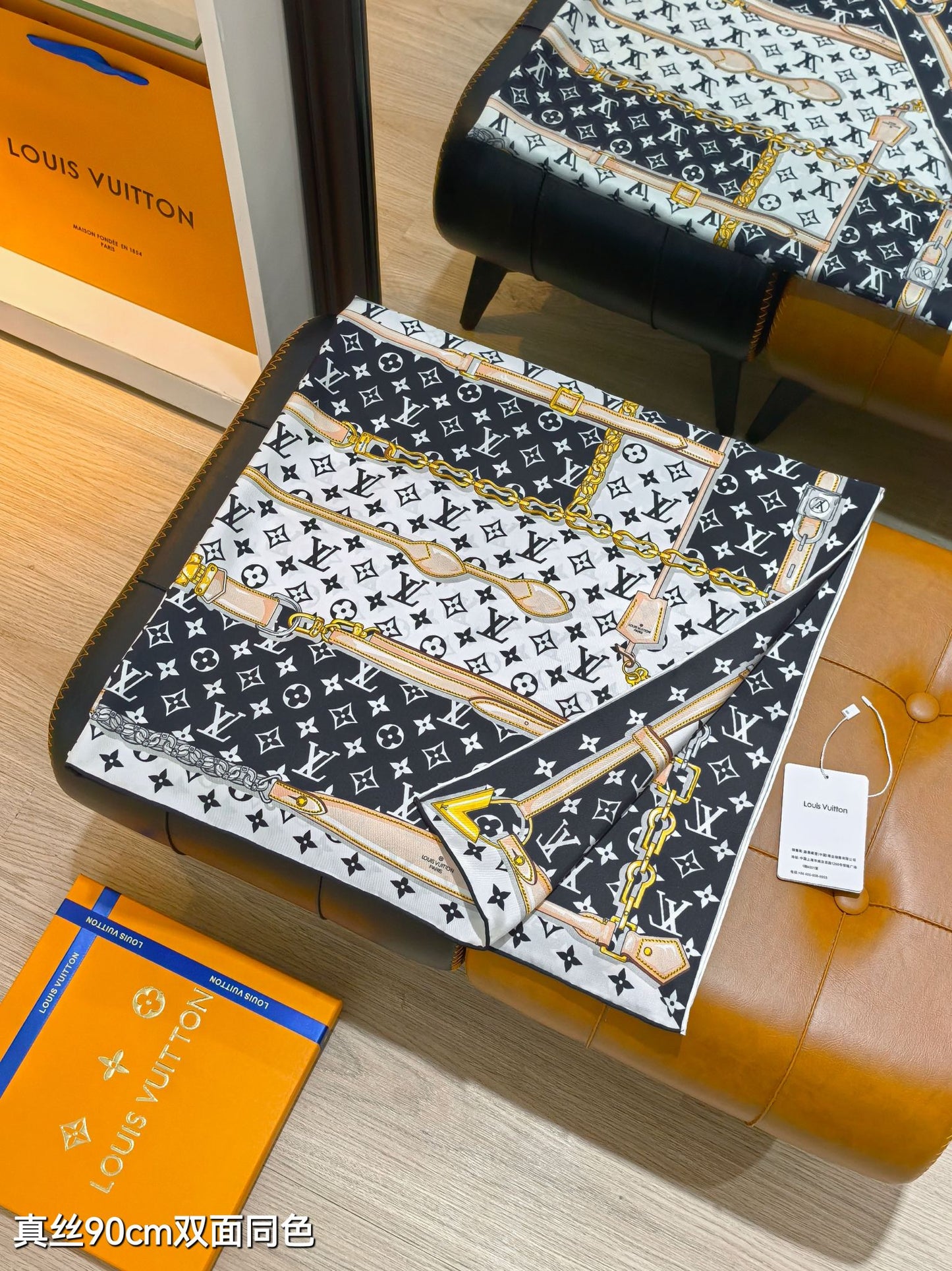 路L家-18姆米雙面 90x90cm 斜紋真絲