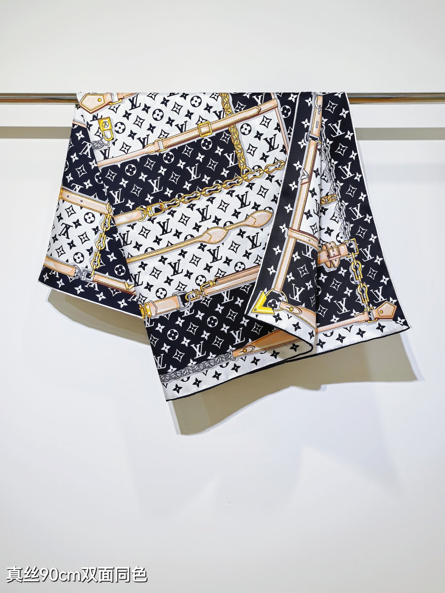 路L家-18姆米雙面 90x90cm 斜紋真絲