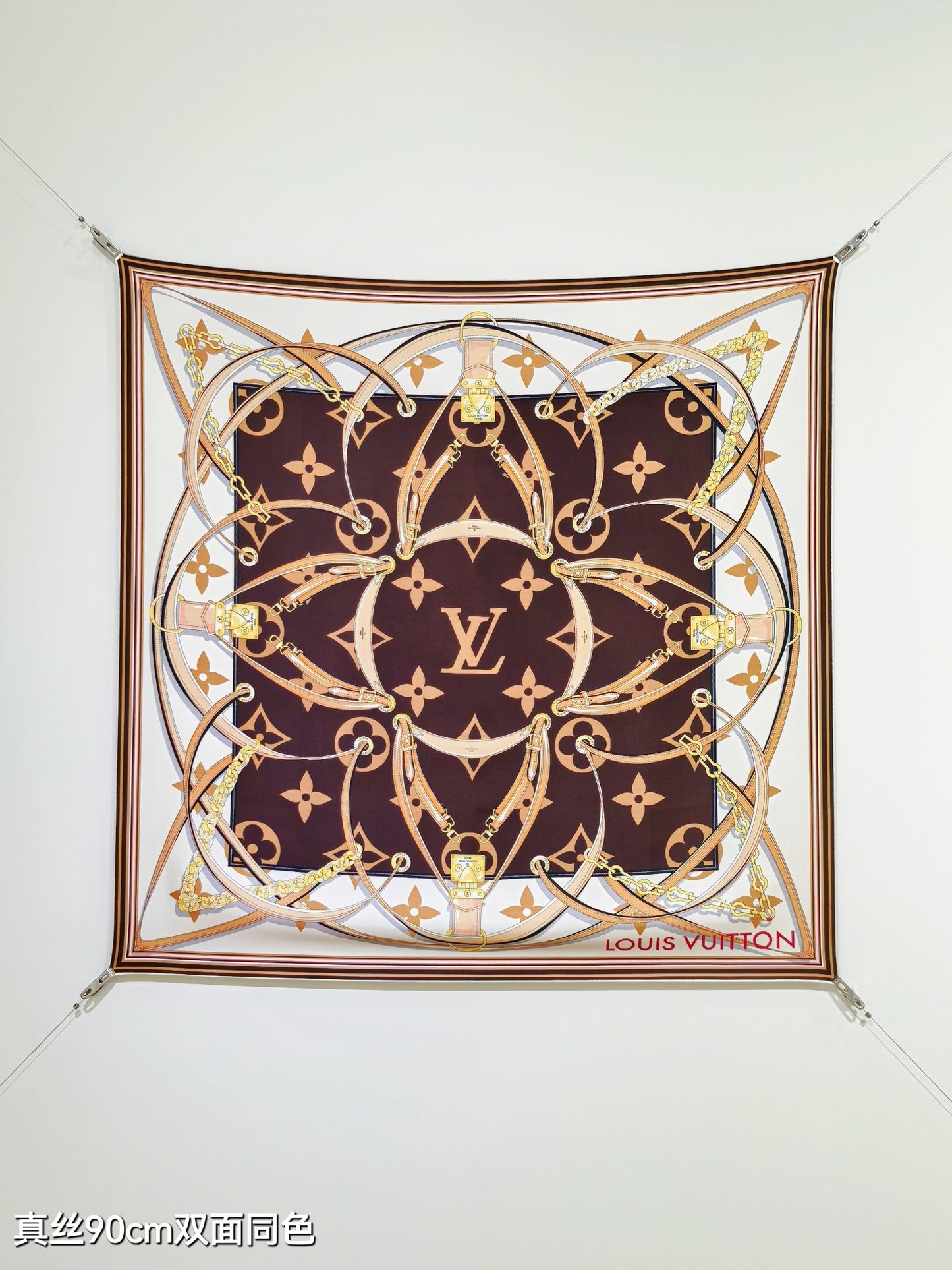 路L家-18姆米雙面 90x90cm 斜紋真絲