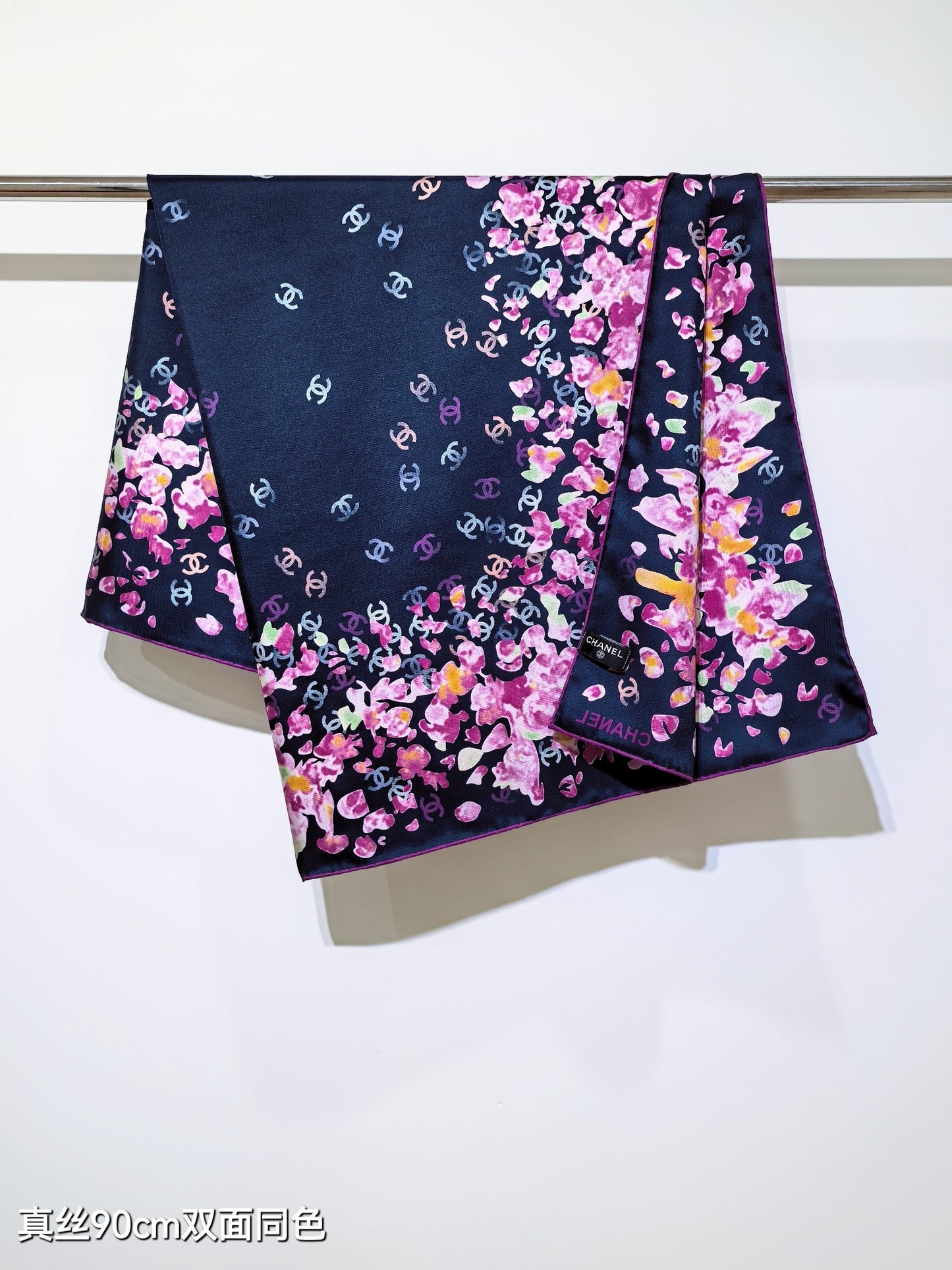 小香家-18姆米雙面 90x90cm 斜紋真絲