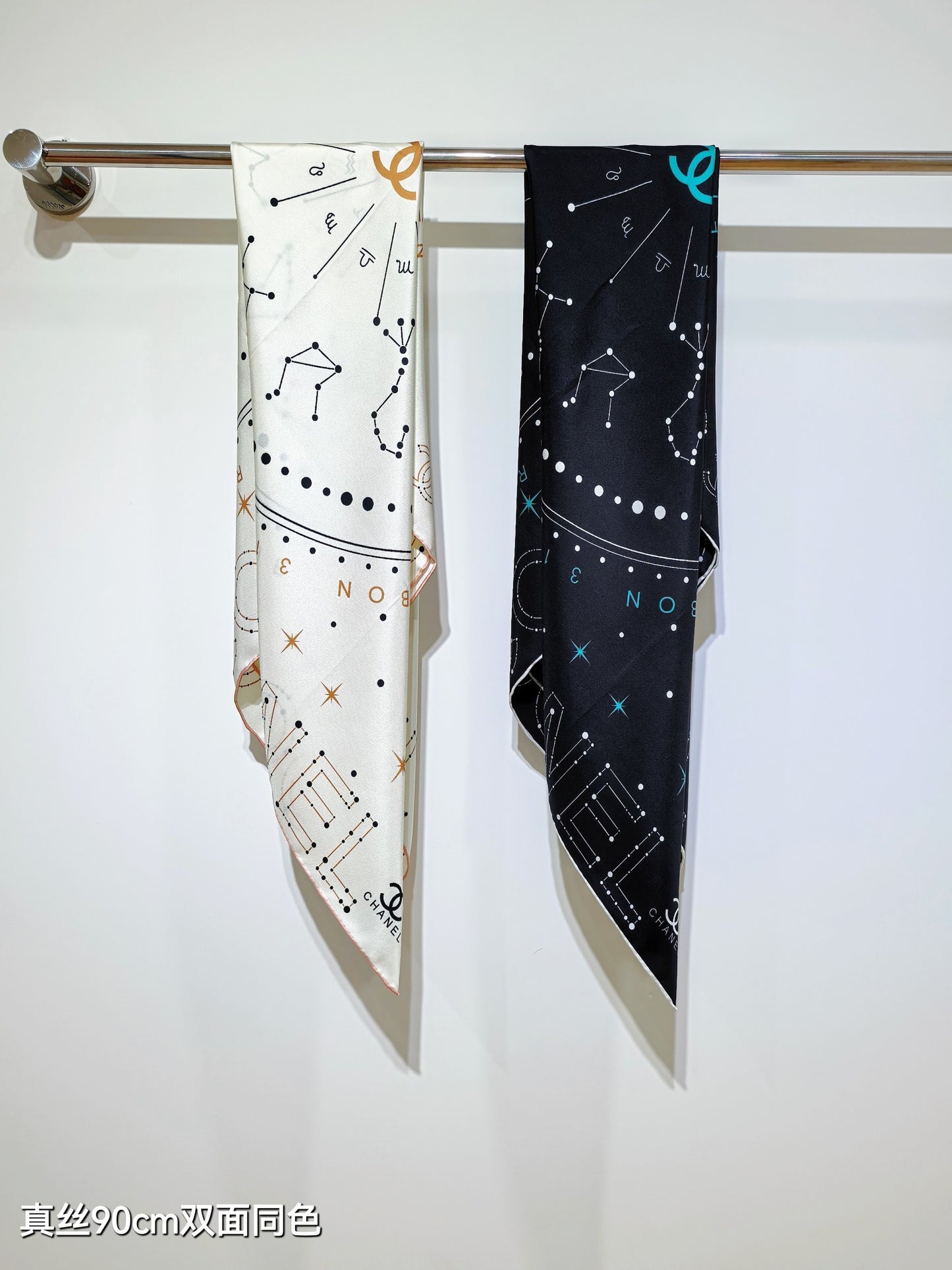 小香家-18姆米雙面 90x90cm 斜紋真絲