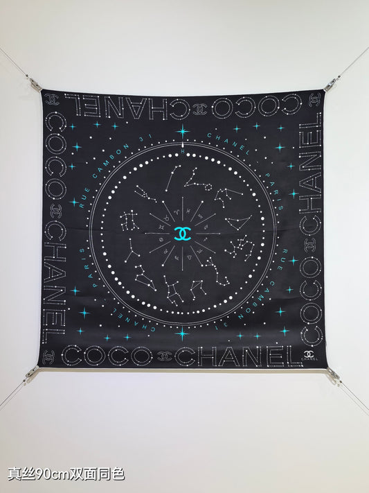 小香家-18姆米雙面 90x90cm 斜紋真絲
