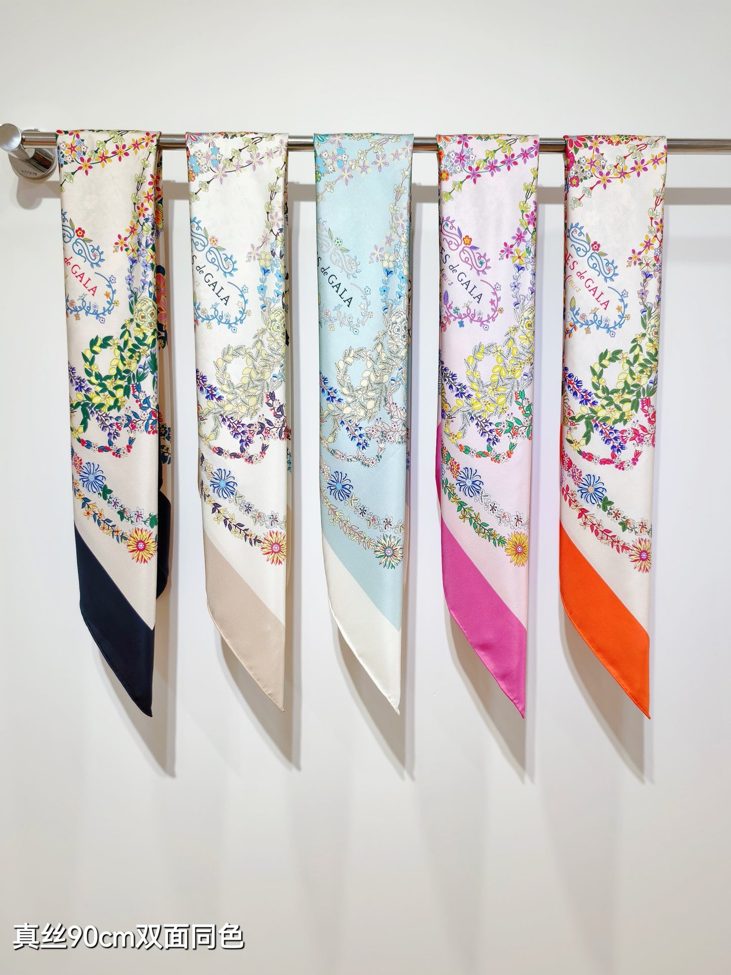 小愛款-18姆米雙面 90x90cm 斜紋真絲