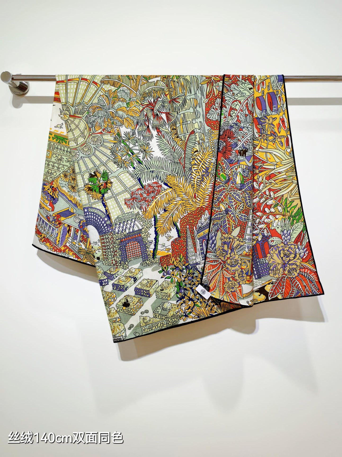 小愛款-雙面同色 140x140cm 70%羊絨30%真絲