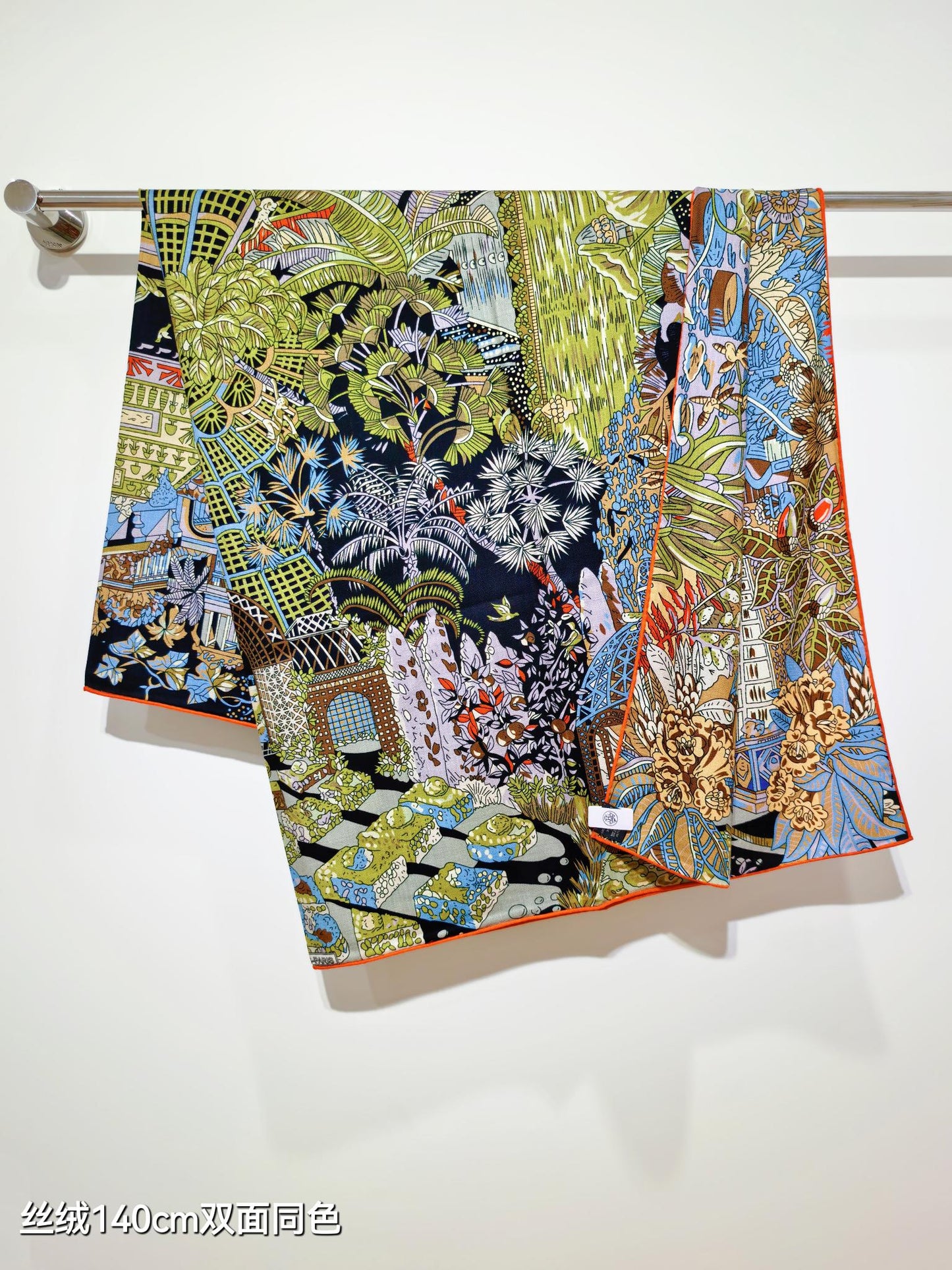 小愛款-雙面同色 140x140cm 70%羊絨30%真絲