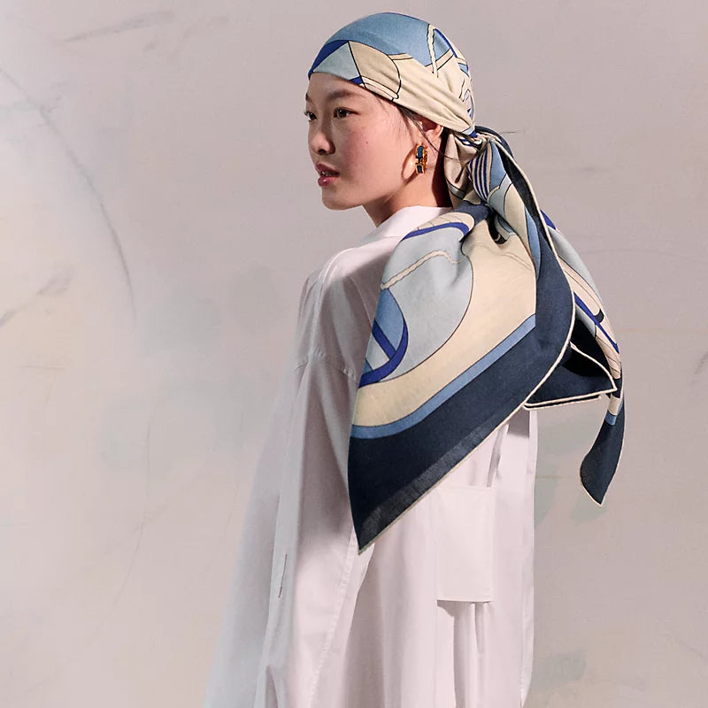 小愛款-雙面同色 140x140cm 70%羊絨30%真絲