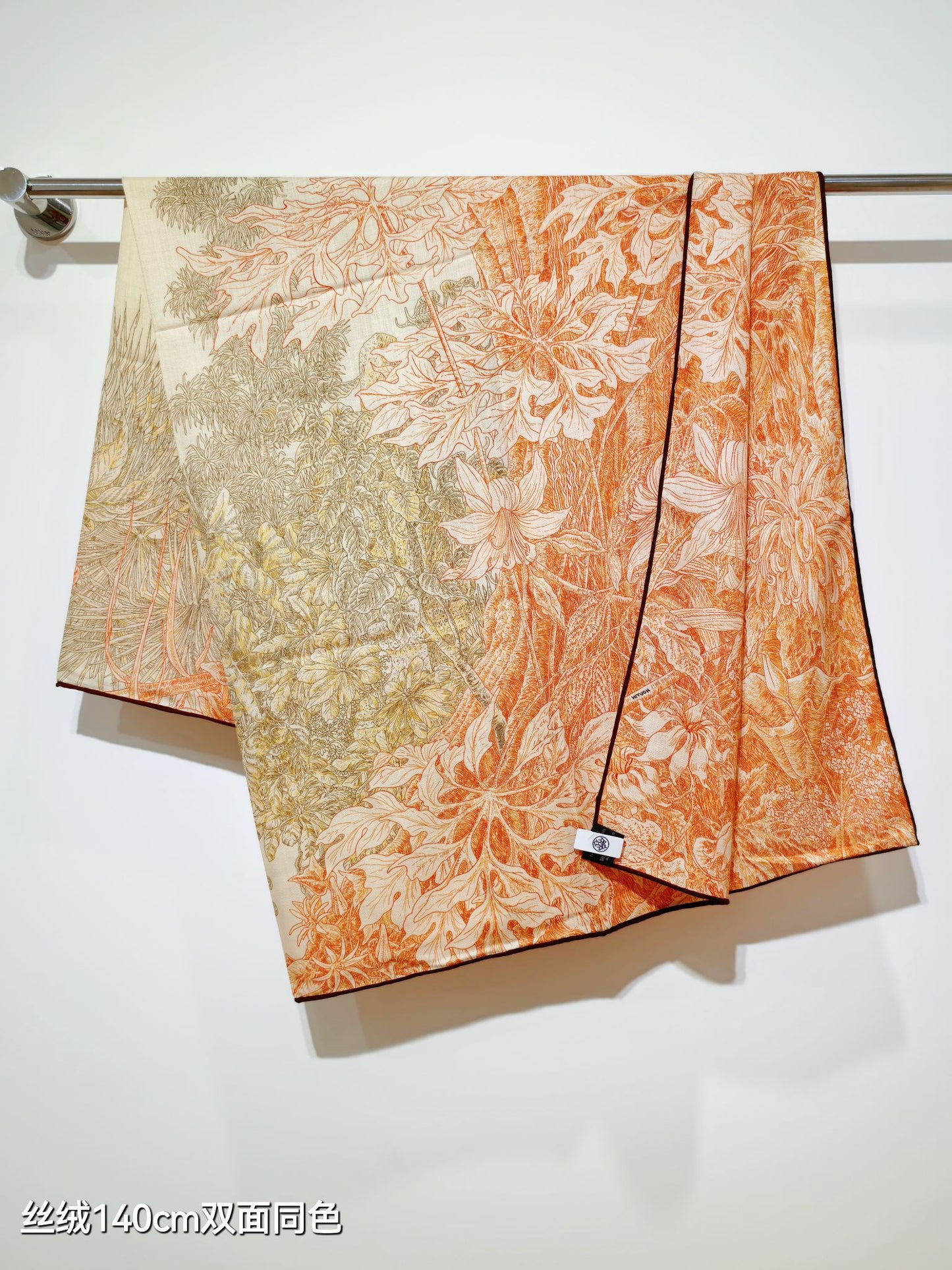 小愛款-雙面同色 140x140cm 70%羊絨30%真絲
