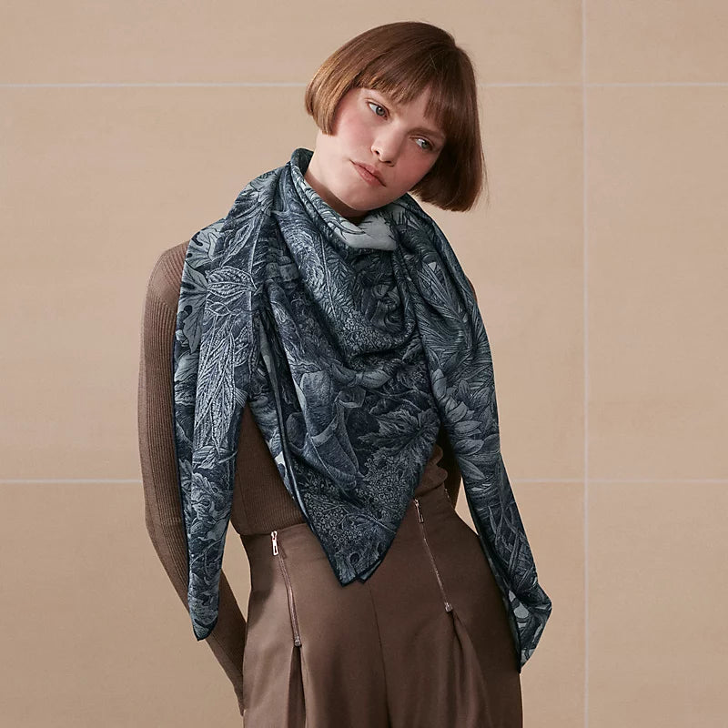 小愛款-雙面同色 140x140cm 70%羊絨30%真絲