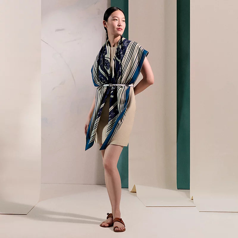 小愛款-雙面同色 140x140cm 70%羊絨30%真絲
