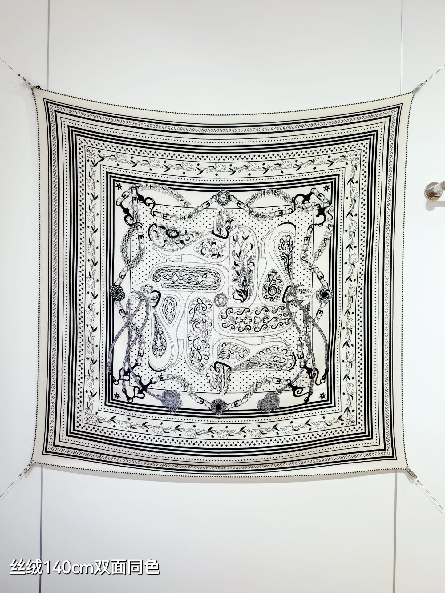 小愛款-雙面同色 140x140cm 真絲
