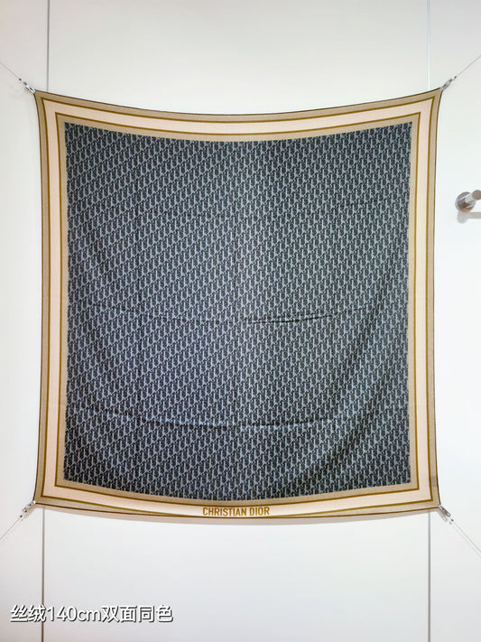 迪D家-雙面同色140x140cm 70%羊絨30%真絲