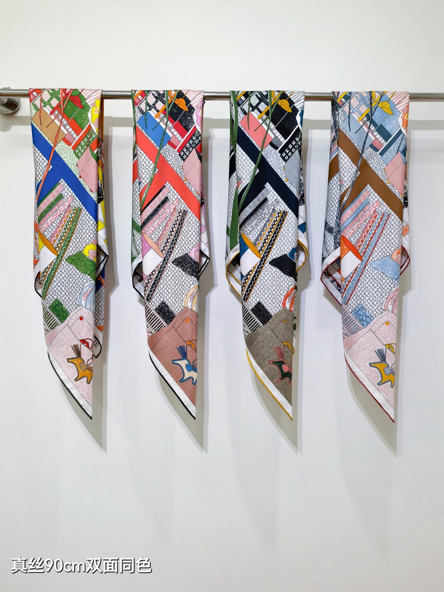 小愛款-18姆米雙面 90x90cm 斜紋真絲