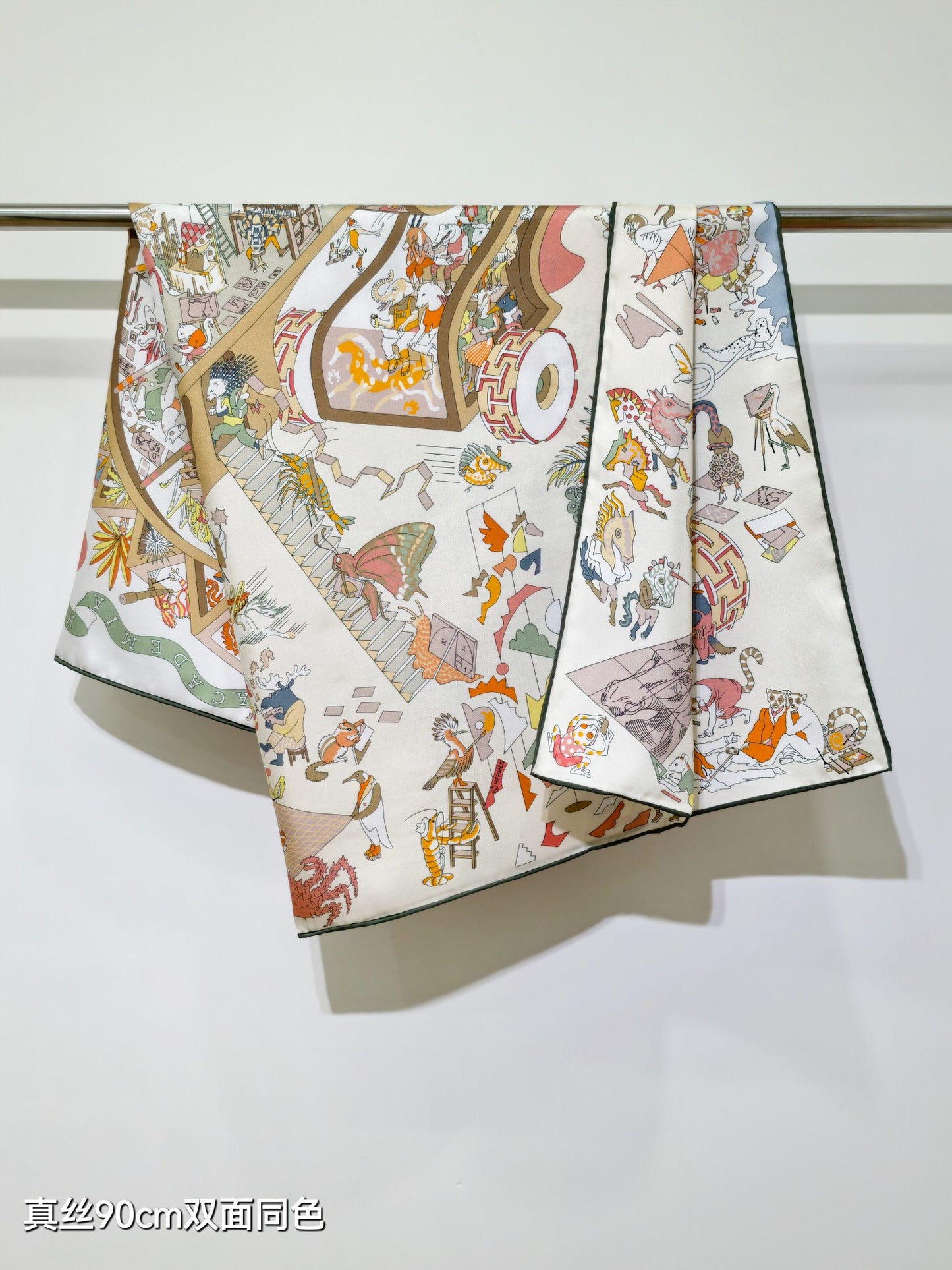 小愛款- 18姆米雙面 90x90cm 斜紋真絲