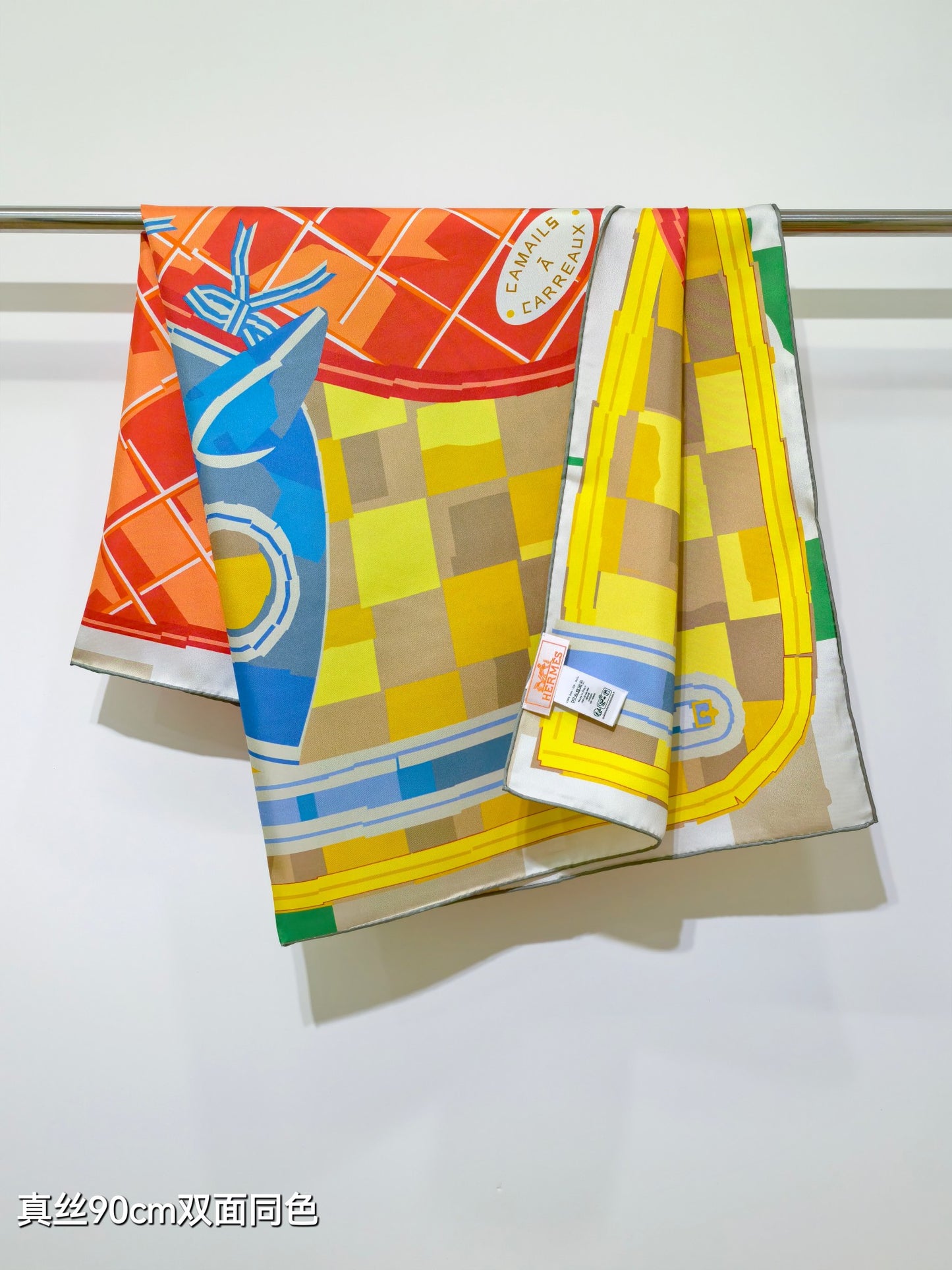 小愛款-18姆米雙面 90x90cm 斜紋真絲