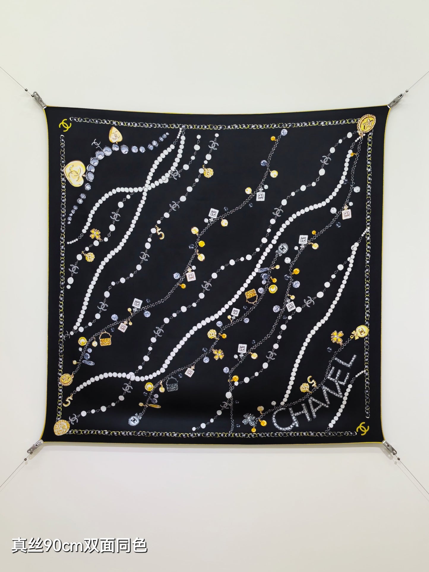 小香家-18姆米雙面 90x90cm 斜紋真絲