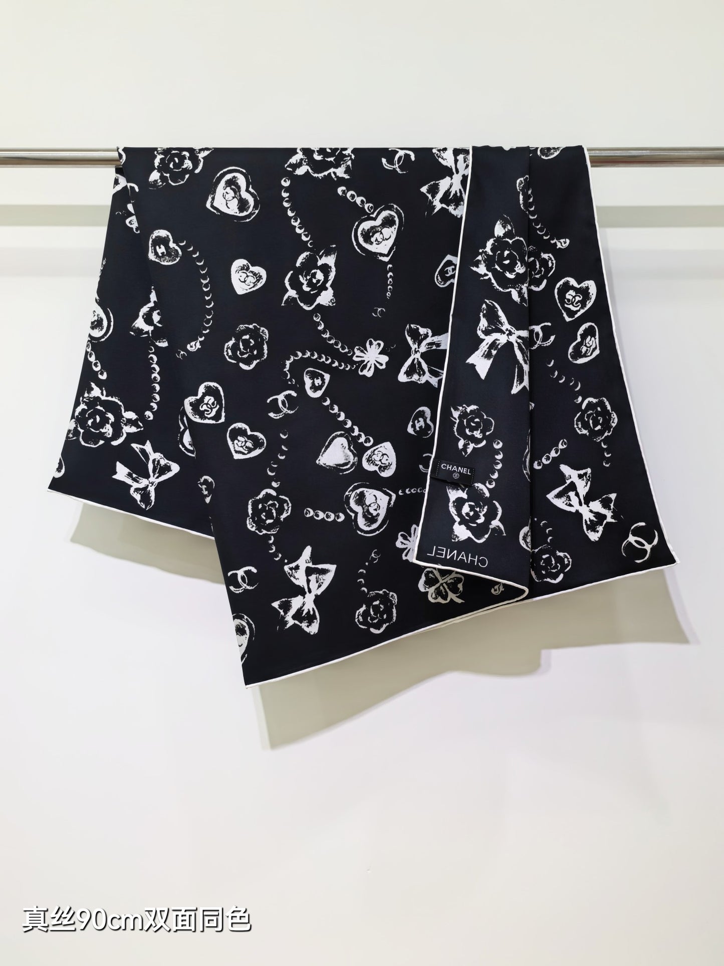 小香家-18姆米雙面 90x90cm 斜紋真絲