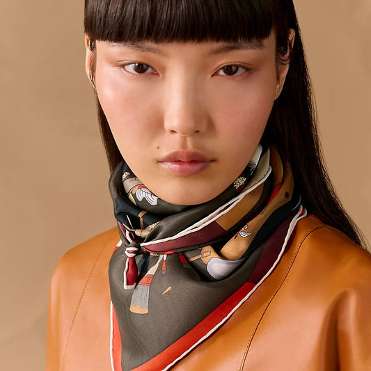 小愛款-18姆米雙面 90x90cm 斜紋真絲