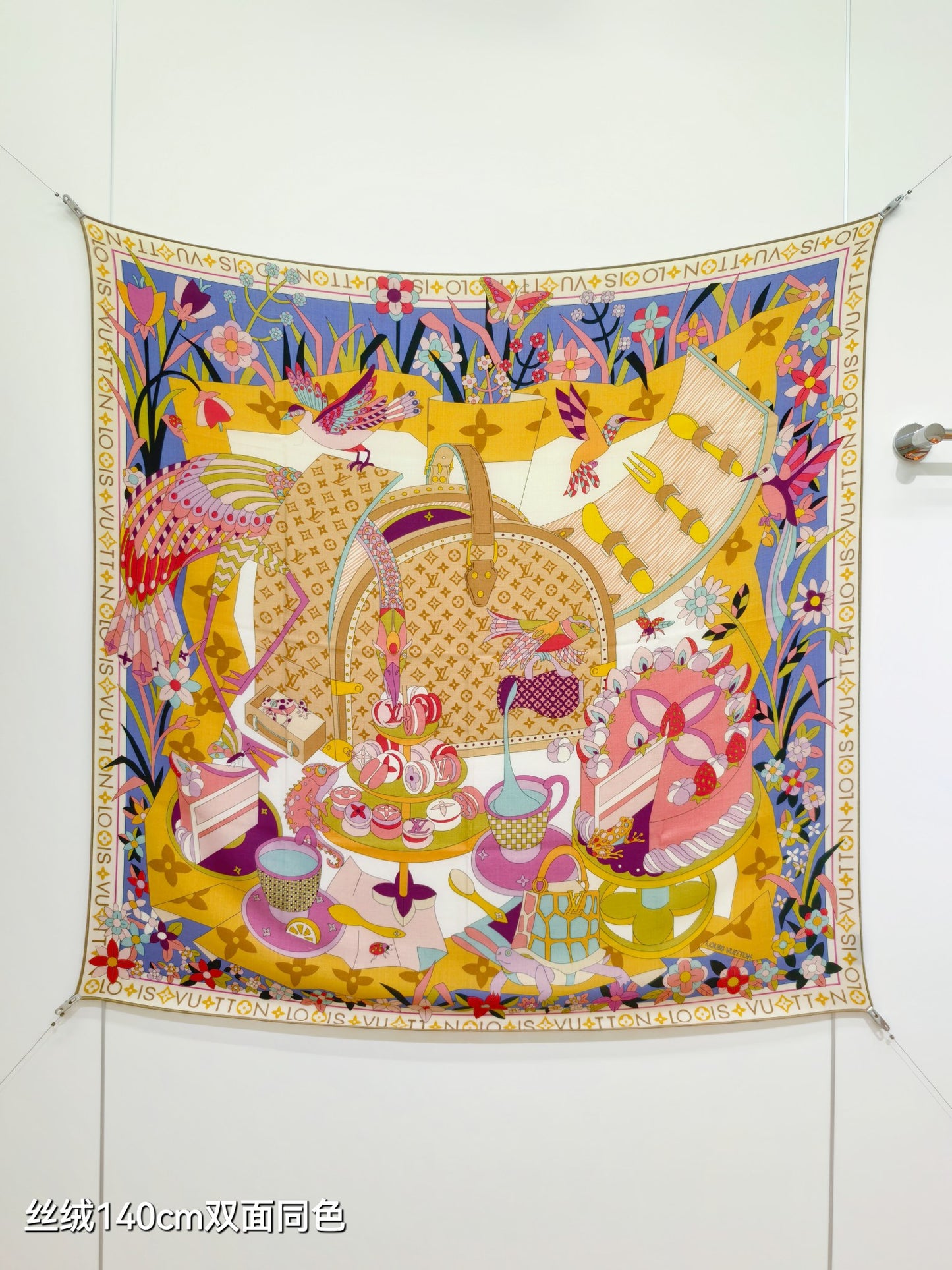 路L家-18姆米雙面 90x90cm 斜紋真絲
