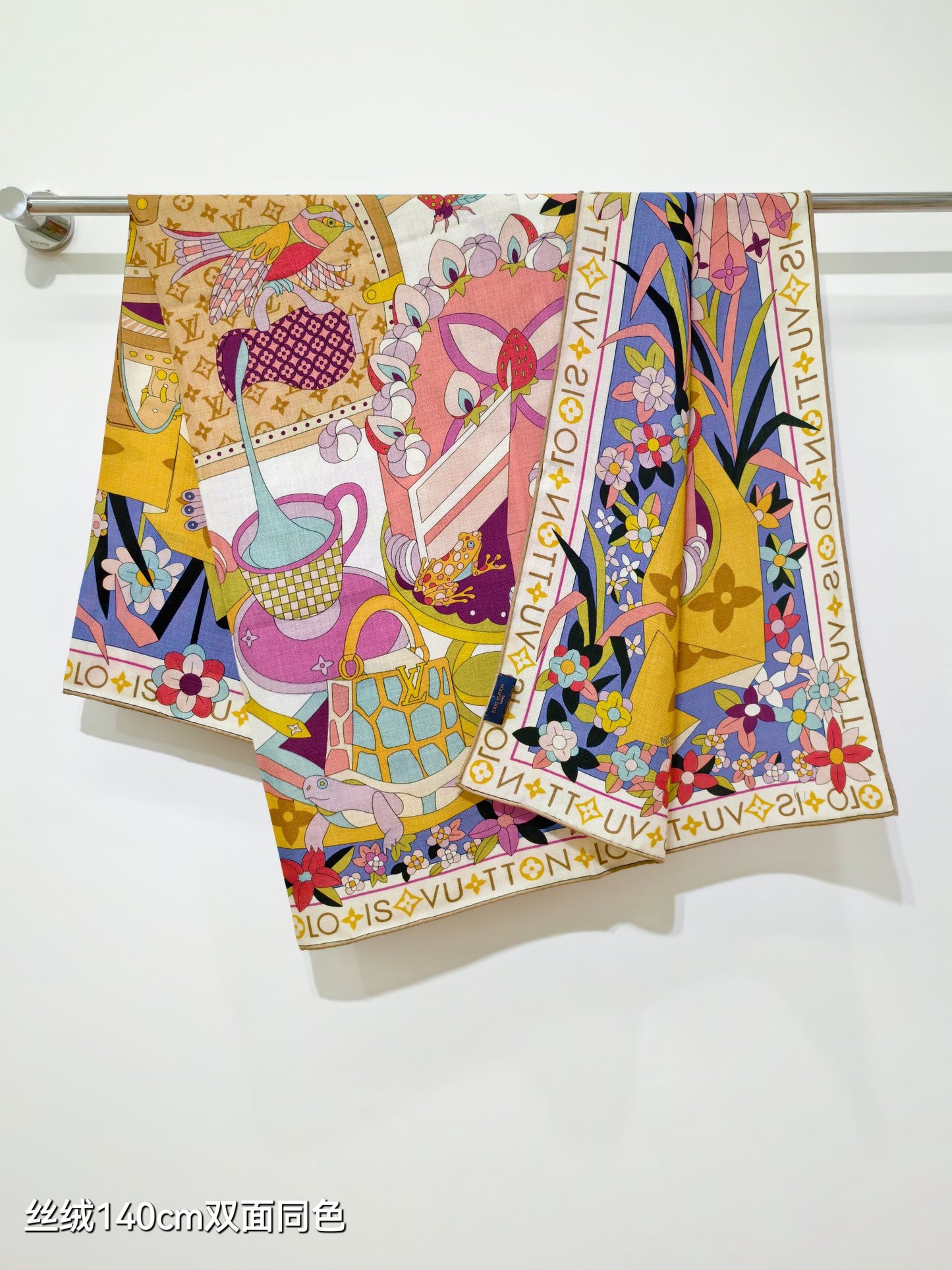 路L家-18姆米雙面 90x90cm 斜紋真絲
