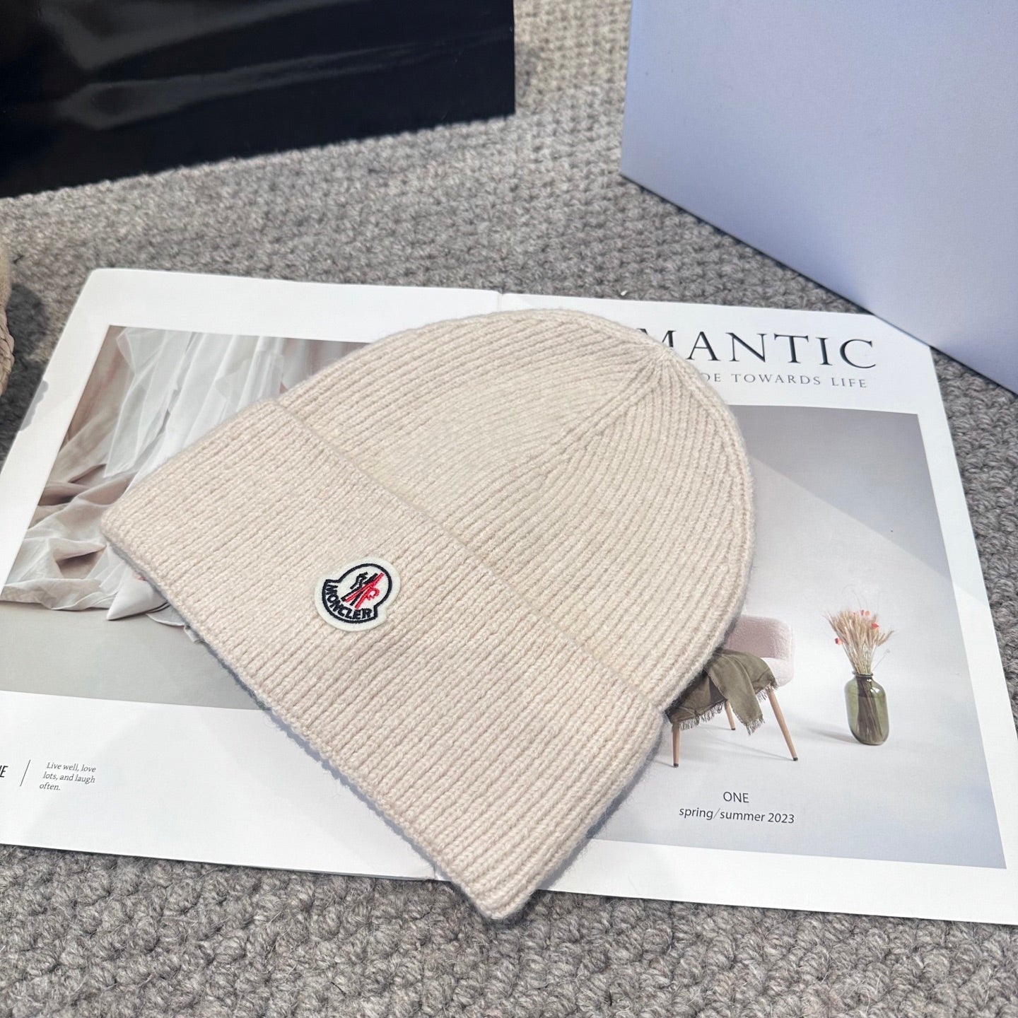 Moncler-秋冬新款毛線帽