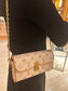 路L家-M26583 POCHETTE CAMILLE手袋包-白色老花