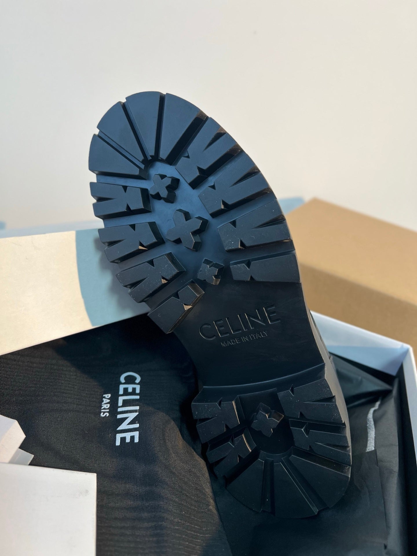 賽C家-厚底鞋帶樂福鞋 咖色